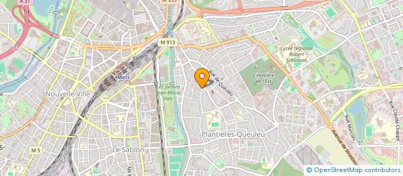 localisation de l'entreprise V2E SAINT JULIEN  METZ