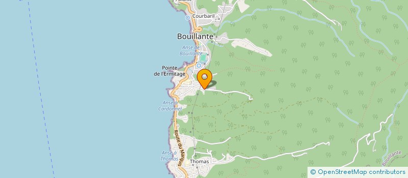 localisation de l'entreprise V2ENSERVICES à BOUILLANTE