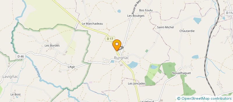 localisation de l'entreprise V2F à BURGNAC