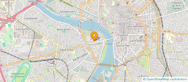localisation de l'entreprise V2G à TOULOUSE