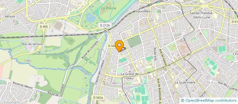 localisation de l'entreprise V2H MENORCA à CAEN