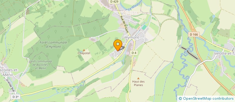 localisation de l'entreprise V2JC  HYMONT