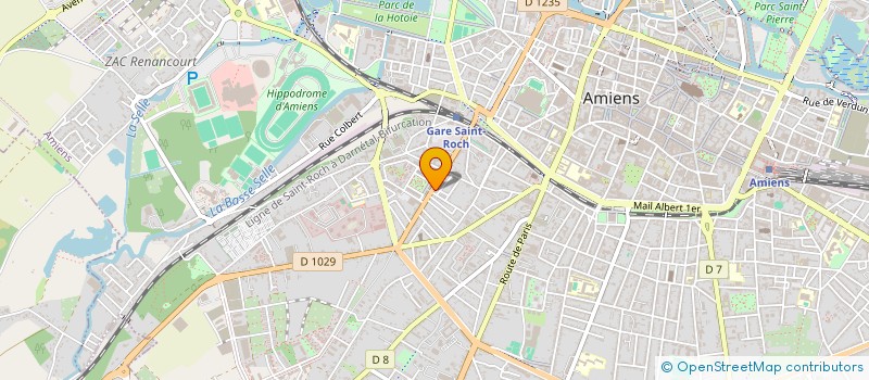 localisation de l'entreprise V2L à AMIENS