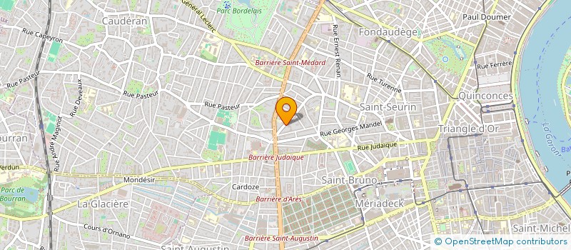 localisation de l'entreprise V2L HOLDING  BORDEAUX