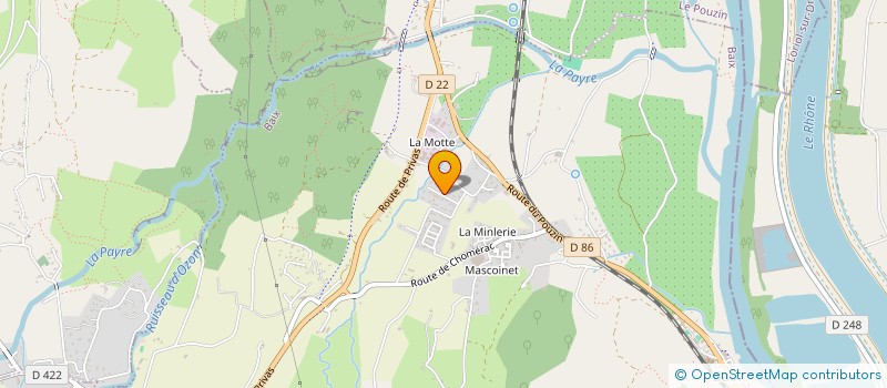 localisation de l'entreprise V2LP  BAIX