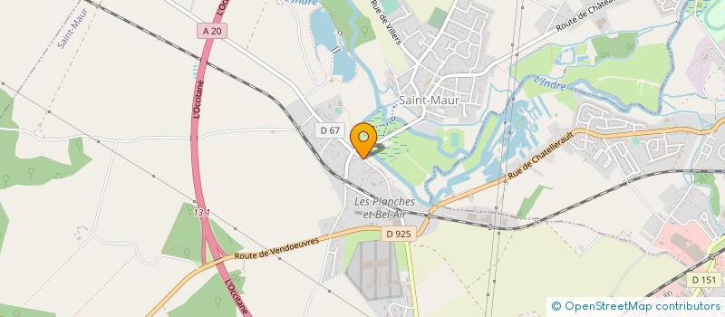 localisation de l'entreprise V2M à SAINT-MAUR