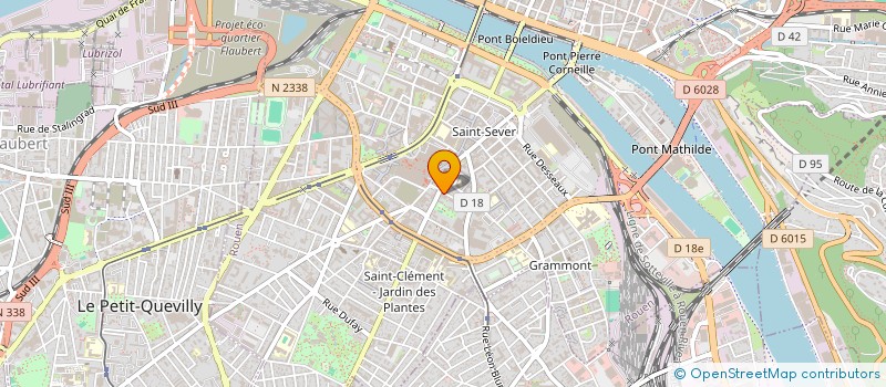 localisation de l'entreprise V2M AGENCEMENT à ROUEN