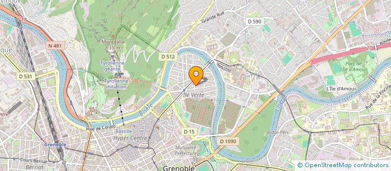 localisation de l'entreprise V2M HOLIDAYS  GRENOBLE