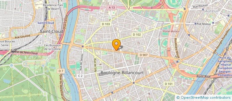 localisation de l'entreprise V2M OUEST  MARCOUSSIS