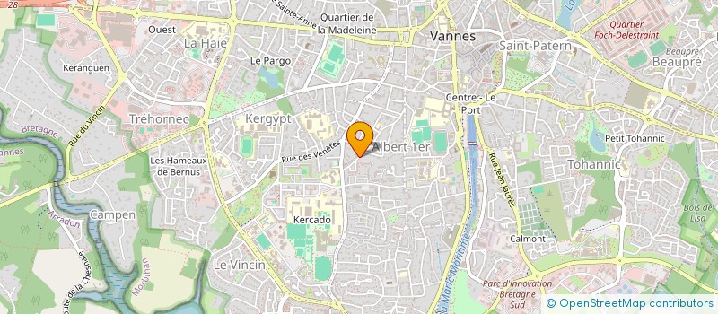 localisation de l'entreprise V2MDIS à VANNES
