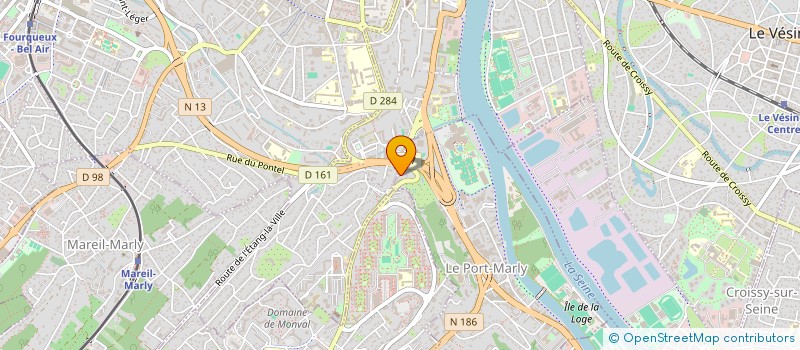 localisation de l'entreprise V2MSI  LE PORT-MARLY