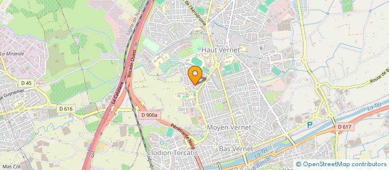 localisation de l'entreprise V2N CONSULTING à PERPIGNAN