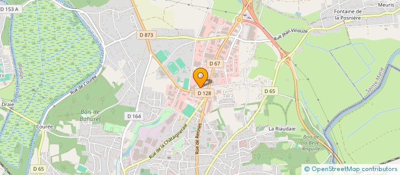 localisation de l'entreprise V2S  REDON