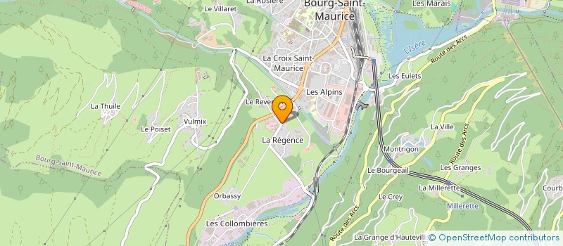 localisation de l'entreprise V2S BIS  BOURG-SAINT-MAURICE