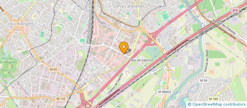 localisation de l'entreprise V2TU MONPTELLIER  MONTPELLIER