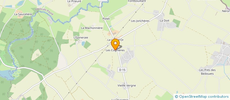 localisation de l'entreprise V2V à SAINT-HILAIRE-DES-LOGES
