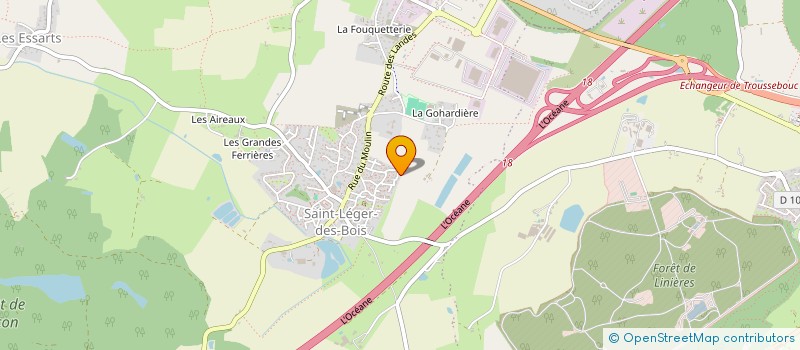 localisation de l'entreprise V2V CONSULTING  POSSONNIERE (LA)