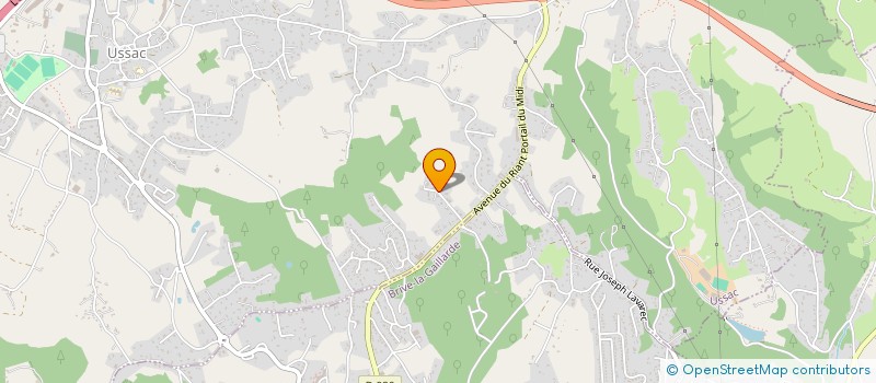 localisation de l'entreprise V2VITRES  BRIVE-LA-GAILLARDE