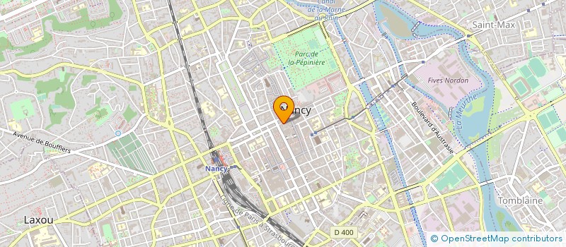 localisation de l'entreprise V3 LOR à NANCY