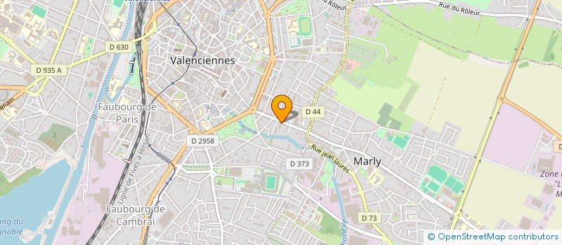 localisation de l'entreprise V3A RECRUTEMENT à VALENCIENNES