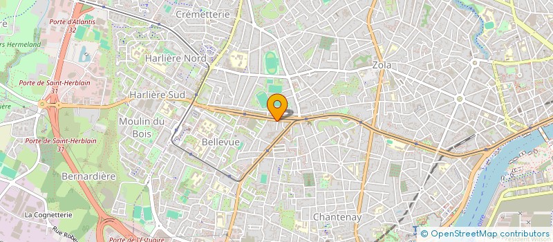 localisation de l'entreprise V3C  NANTES