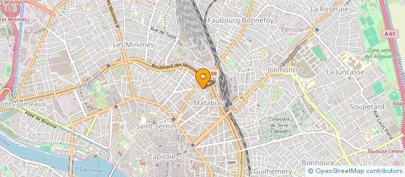 localisation de l'entreprise V3J PROMOTION à TOULOUSE