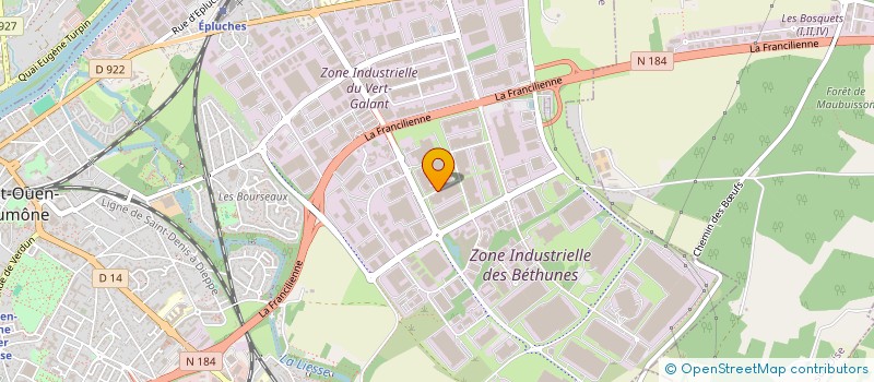 localisation de l'entreprise V3V à SAINT-OUEN-L'AUMONE