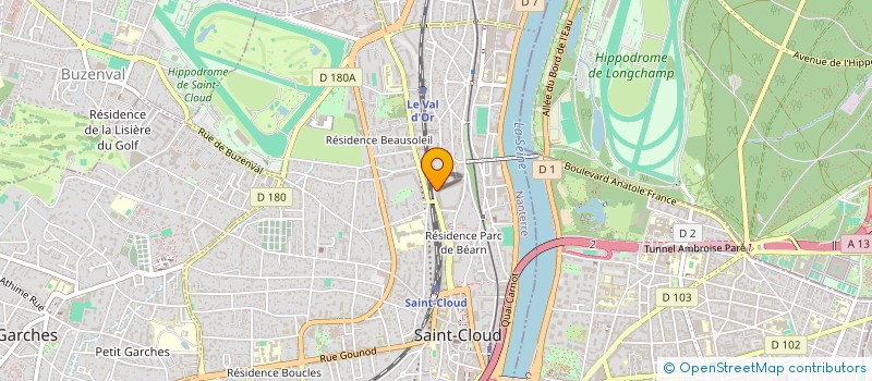 localisation de l'entreprise V4NDURA à SAINT-CLOUD