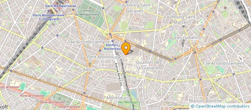 localisation de l'entreprise V623  PARIS