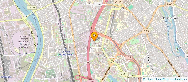 localisation de l'entreprise V7 PARTICIPATIONS  CRETEIL