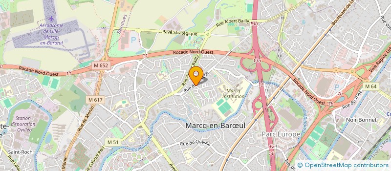 localisation de l'entreprise V8 à MARCQ-EN-BARŒUL