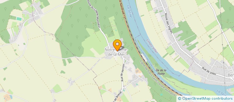 localisation de l'entreprise V92  NOTRE-DAME-DE-LA-MER