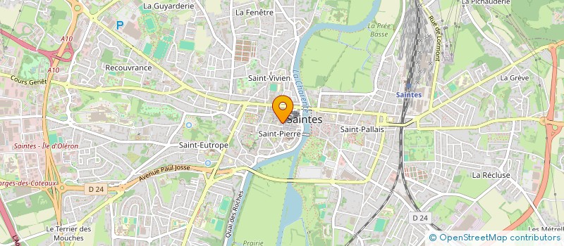 localisation de l'entreprise VA 17 S  SAINTES