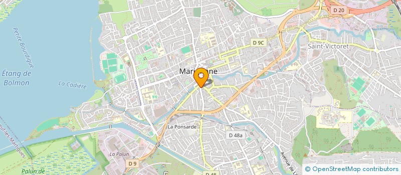 localisation de l'entreprise VA 7 à MARIGNANE
