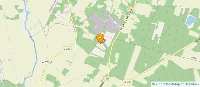 localisation de l'entreprise VA à SAINT-FRAIGNE
