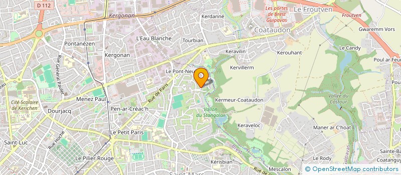 localisation de l'entreprise VA à BREST