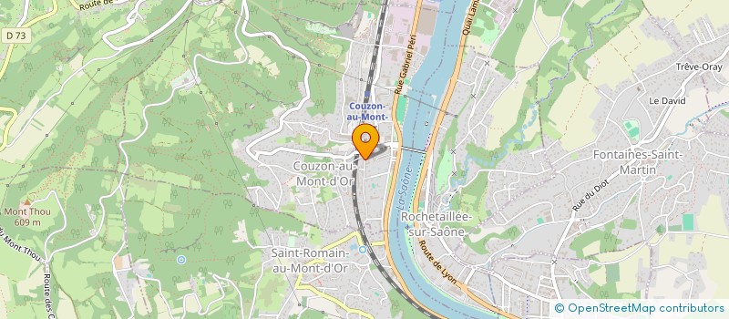 localisation de l'entreprise VA/CA ATELIER  COUZON-AU-MONT-D'OR