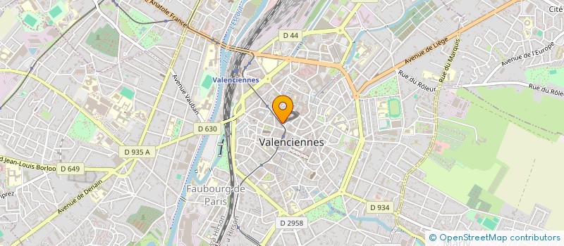 localisation de l'entreprise VA CON DIOS  VALENCIENNES