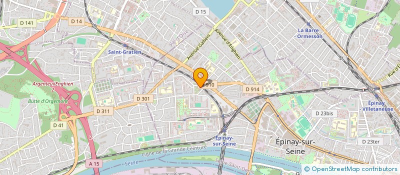 localisation de l'entreprise VA DRIVE à EPINAY-SUR-SEINE