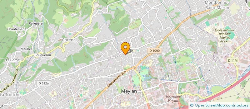 localisation de l'entreprise VA EL AX  MEYLAN
