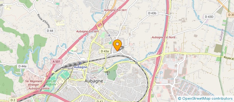 localisation de l'entreprise VA ET MA à AUBAGNE