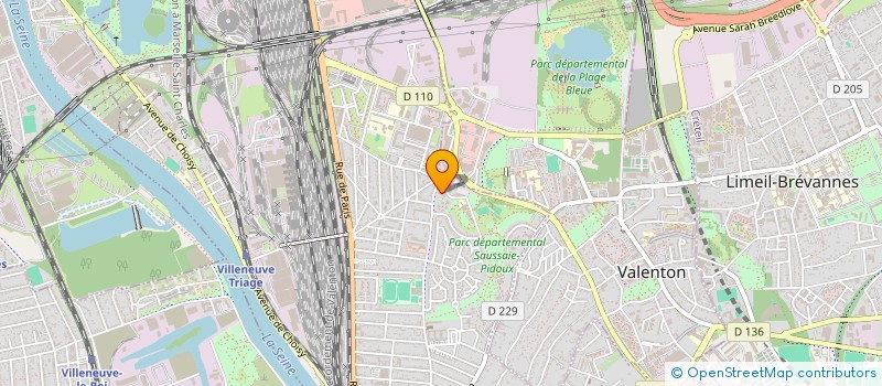 localisation de l'entreprise VA ET VIENS CAR à VILLENEUVE-SAINT-GEORGES