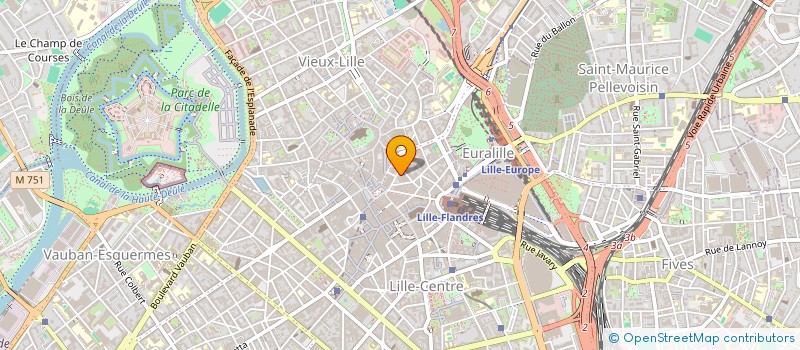 localisation de l'entreprise VA FORET à LILLE