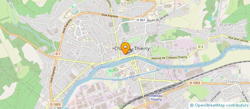 localisation de l'entreprise VA IMMO à CHATEAU-THIERRY