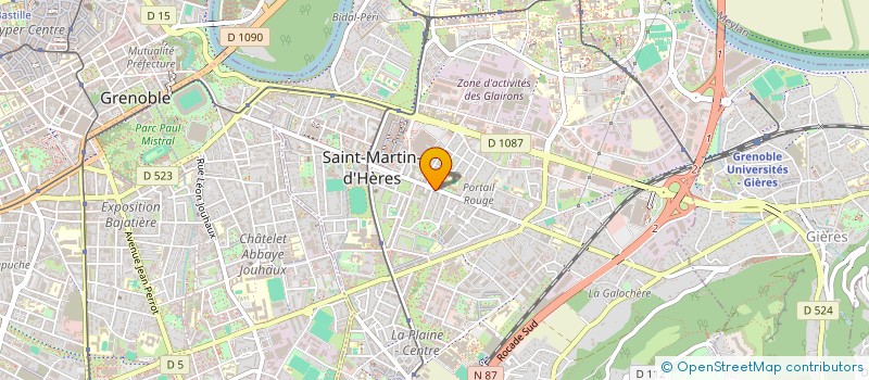 localisation de l'entreprise VA INVESTISSEMENT  SAINT-MARTIN-D'HERES