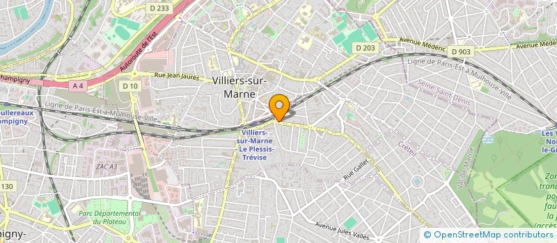 localisation de l'entreprise VA INVESTISSEMENTS  VILLIERS-SUR-MARNE