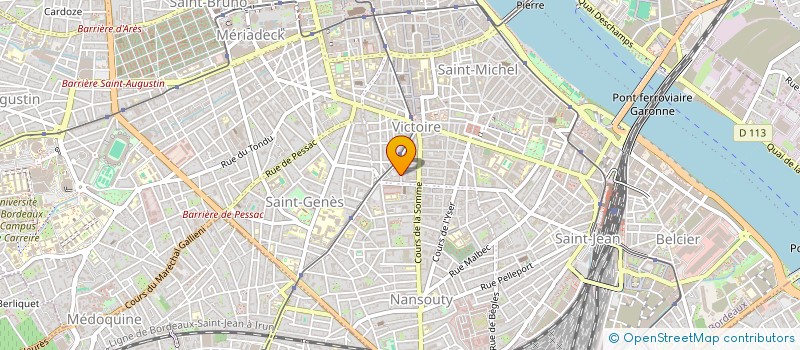 localisation de l'entreprise VA K BAND  BORDEAUX