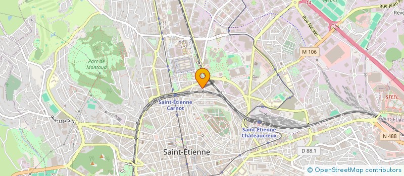 localisation de l'entreprise VA-LLA  SAINT-ETIENNE