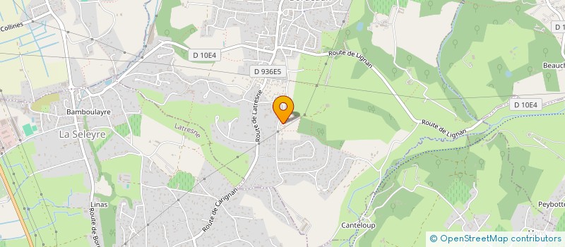 localisation de l'entreprise VA-LOU  CARIGNAN-DE-BORDEAUX