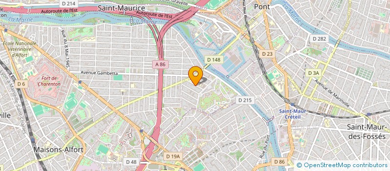 localisation de l'entreprise VA MENUISERIE  MAISONS ALFORT
